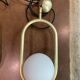 Suspension BIux C Ball S1 white and gold
