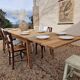 Table de ferme extensible