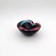 Sommerso Flavio Poli Murano 1960 Ashtray Bowl