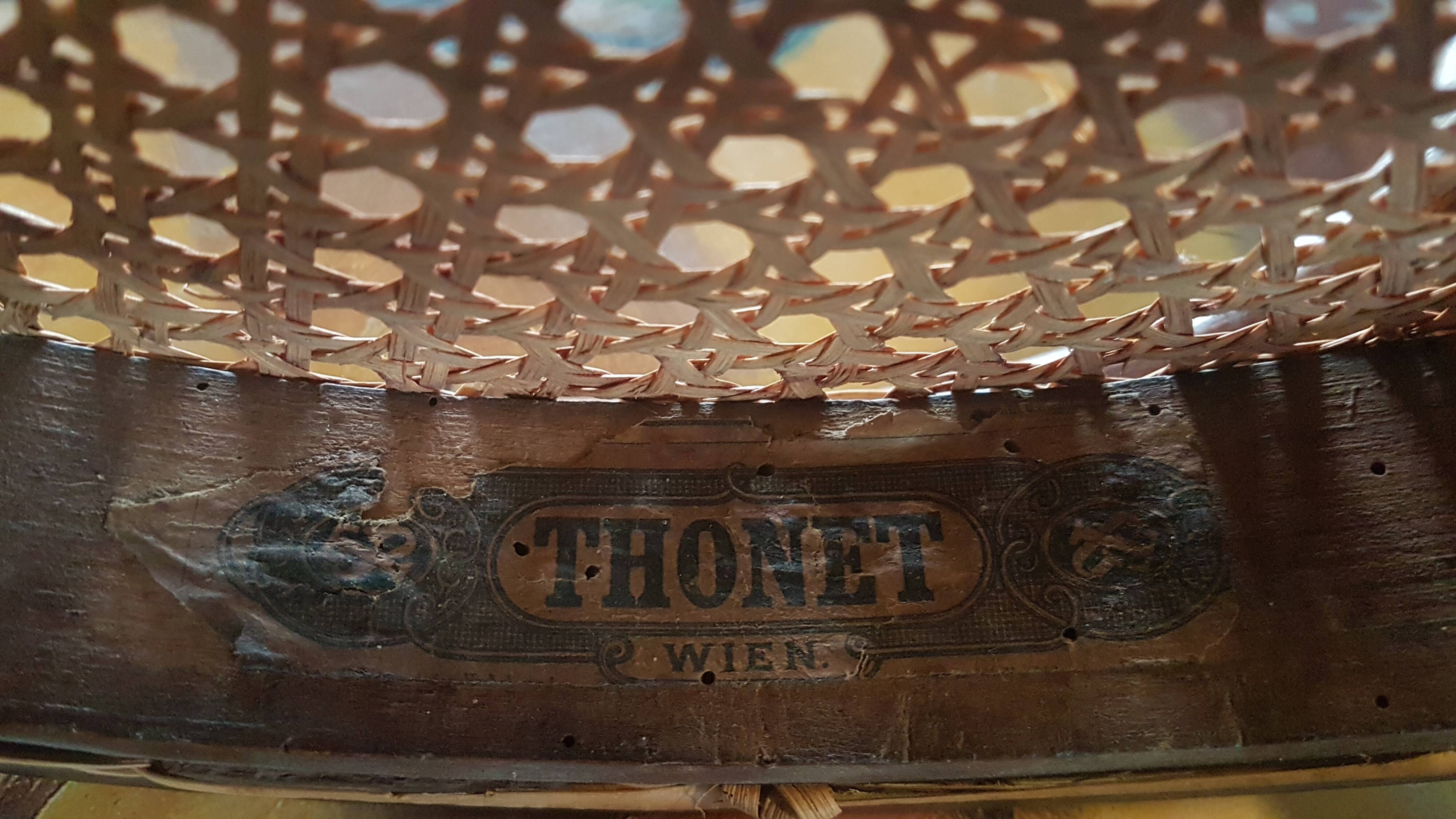 Pair of Seated Thonet chairs