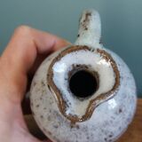 Oil jug in stoneware signed Les poteries de la Vallée Noire