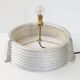 Exceptional plexiglas & plaster ball lamp house arlus 1970 space age 7