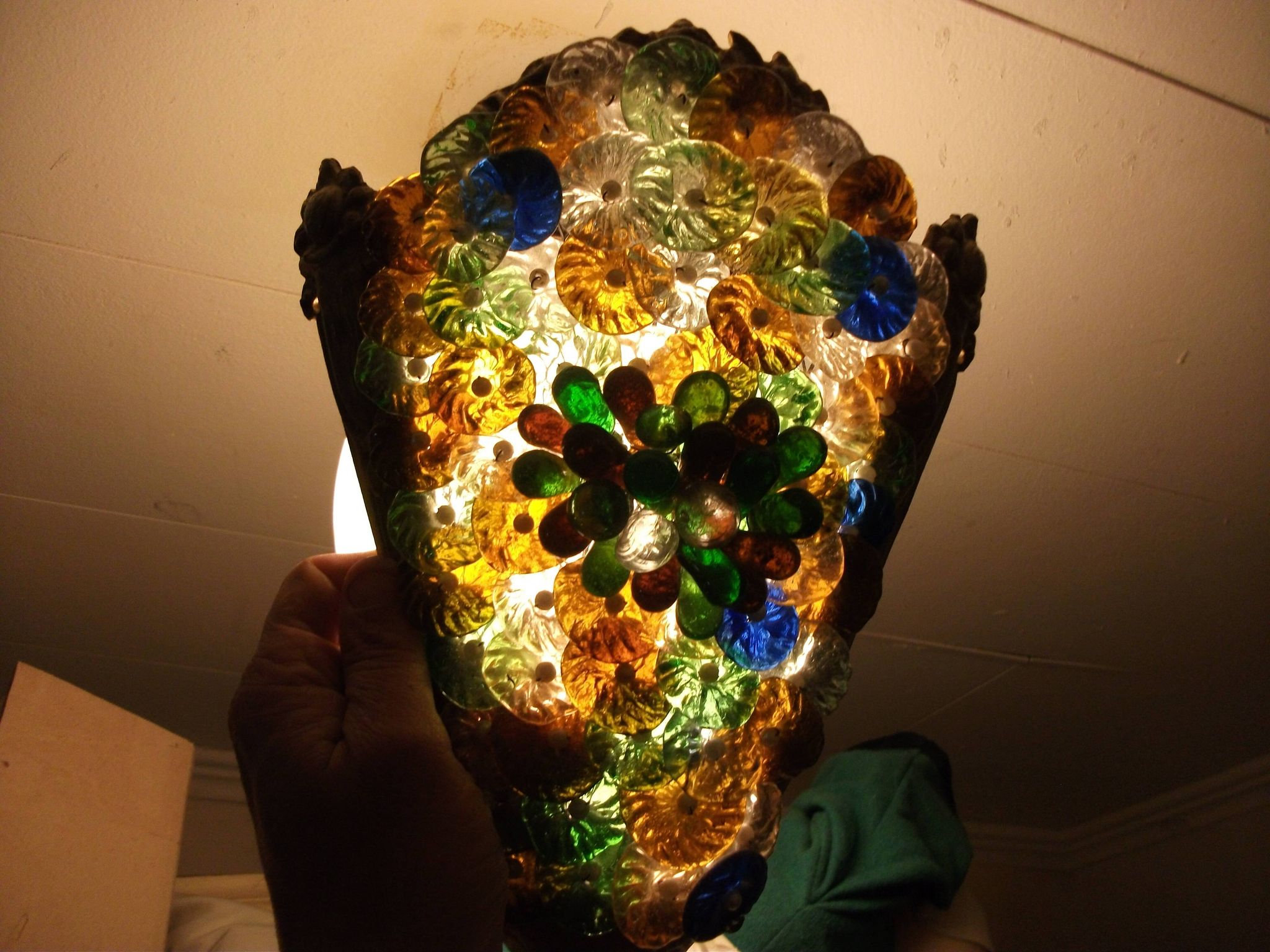 Pair of Murano glass sconces