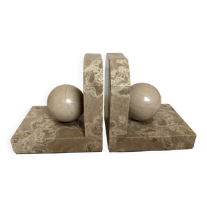 Paire de serres livres - beige