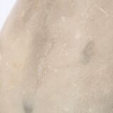 Marble mortar and wooden pestle, nineteenth century