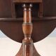 Table ancienne en acajou de forme ovale, Angleterre, XIXe siècle