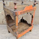 Old Burmese teak offering cabinet
