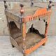 Ancien cabinet d'offrandes en teck birman