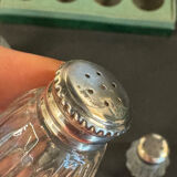 Christofle – 4 salt shakers – Solid silver