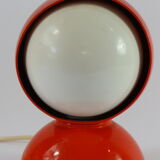Lampe Eclisse design Vico Magistretti pour Artemide, couleur rouge