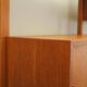 Teak wall unit, Norwegian design, 1960s, designer: Kjell Riise, production: