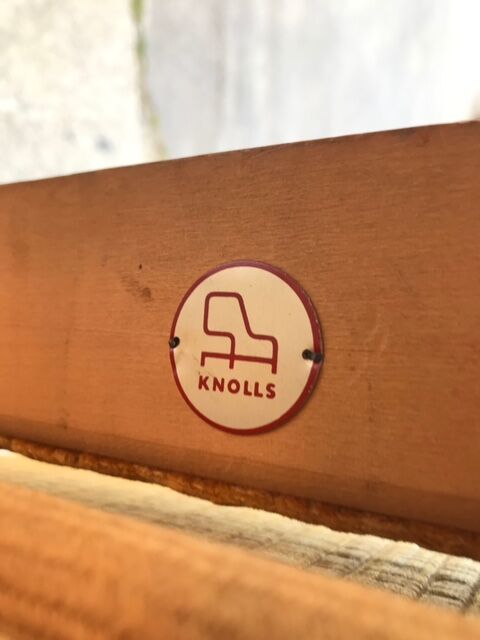 Vintage canape . years 50. knolls brand