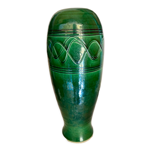 Vase en céramique émaillé ,
