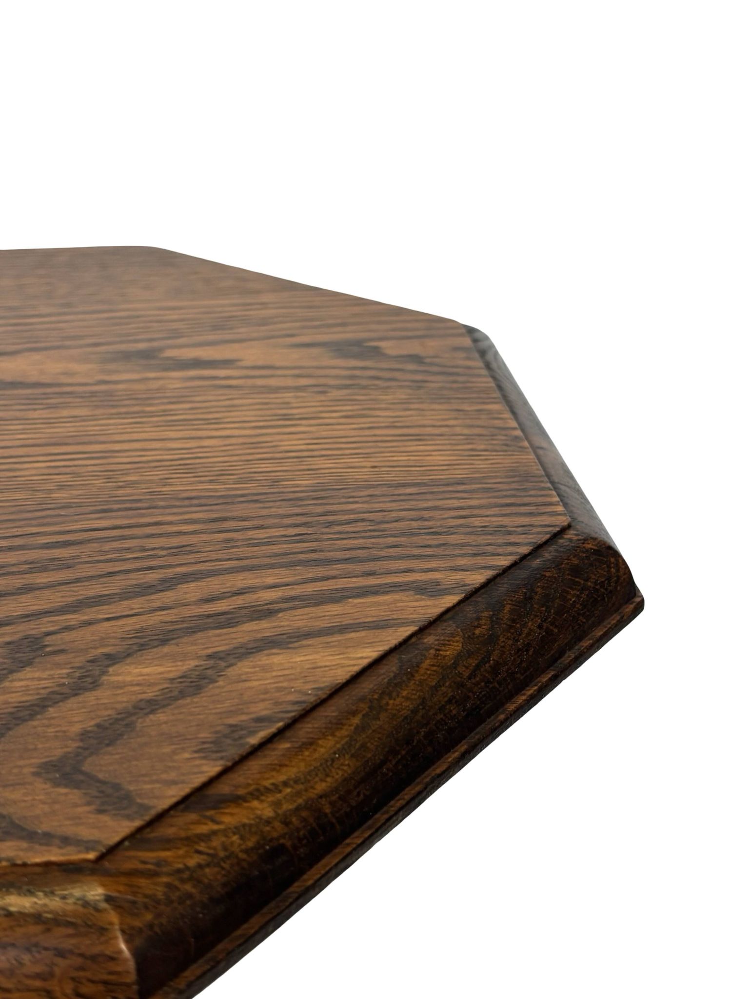 Vintage Plant Stand Side Table Oak Design minimalist