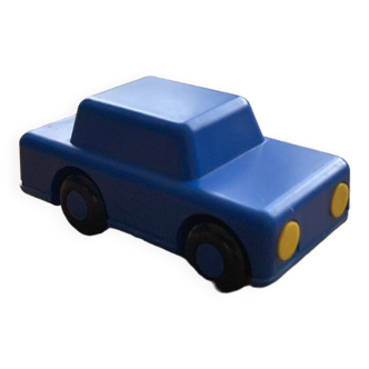 Blue car Rhabarberland vintage 60s