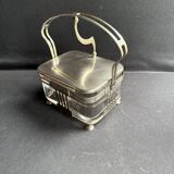 Beurrier – Métal argenté et ½ cristal taillé - WMF