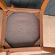 Fauteuil en hêtre courbé, années 40-50