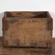 Ancient Chinese wooden basket with iron hoop – China, circa 1900