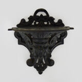 Harness, plant door, wall statue door with devil's head