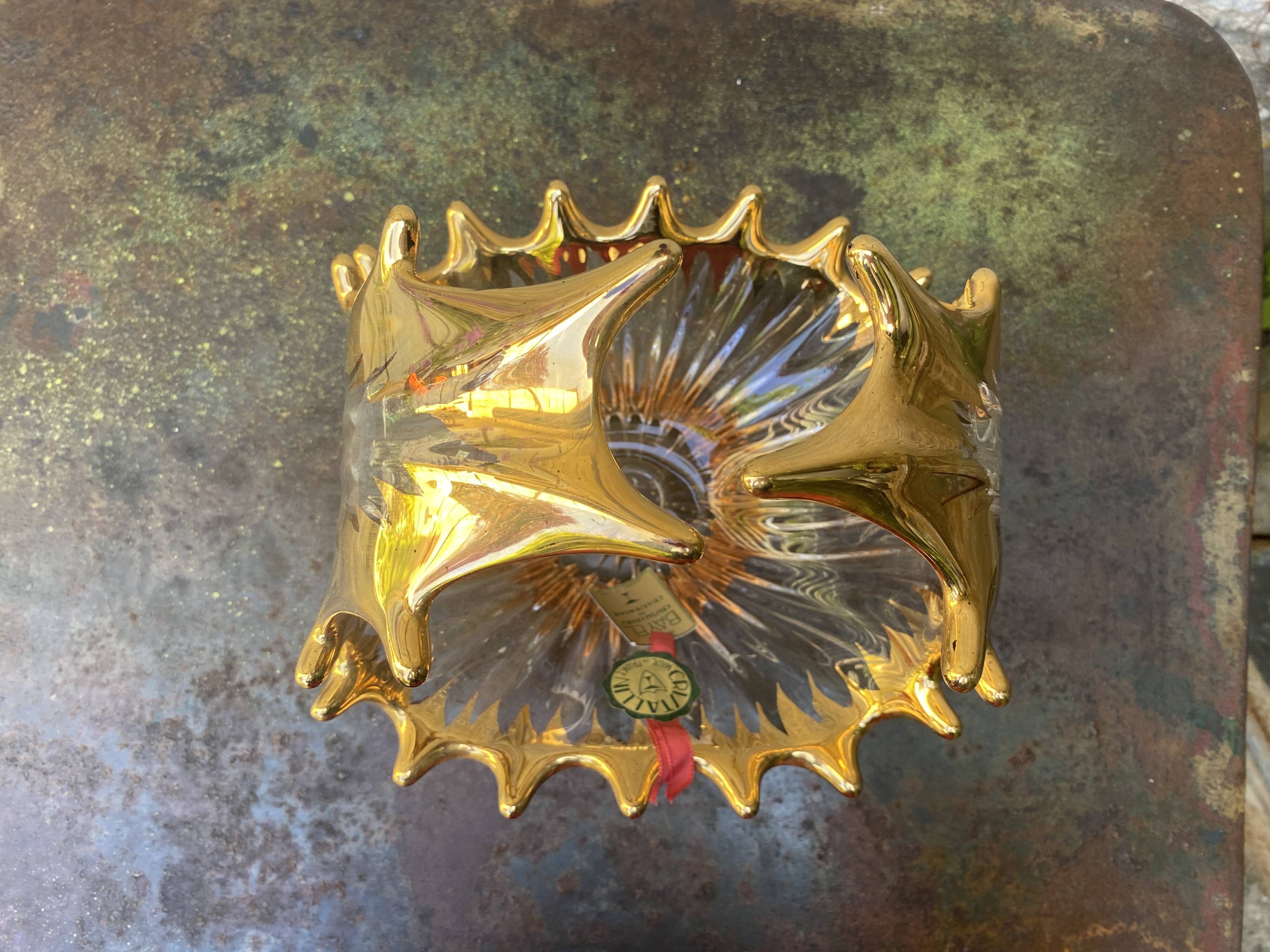 Bayel crystal bowl, 1950s
