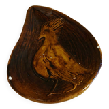 Empty pocket with vallauris bird decoration