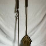 Accessoires de cheminée anciens en laiton