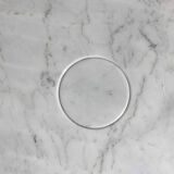 Round marble 'Eros' table by Angelo Mangiarotti for Skipper