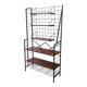 Italian Free Standing Teak Shelving Unit, 1950's