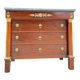 Commode en acajou d’époque empire estampillée courte