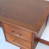 Solid wood design desk