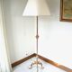 Golden metal lamp lamp 60s