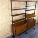 1960s 1970s Teak Wall Unit by Olof Pira Sweden Mid-Century Modern