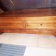 Coffee table in walnut