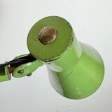 Green Industrial German Scissor Wall Lamp from Kaiser Leuchten, 1960s