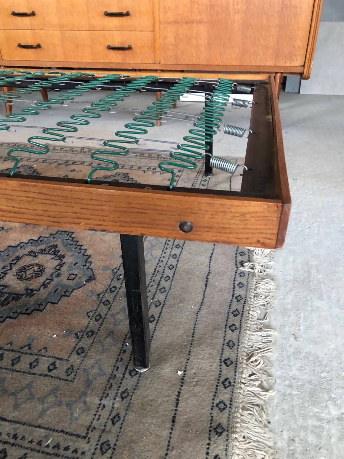 Set of 2 single beds Vintage 70s