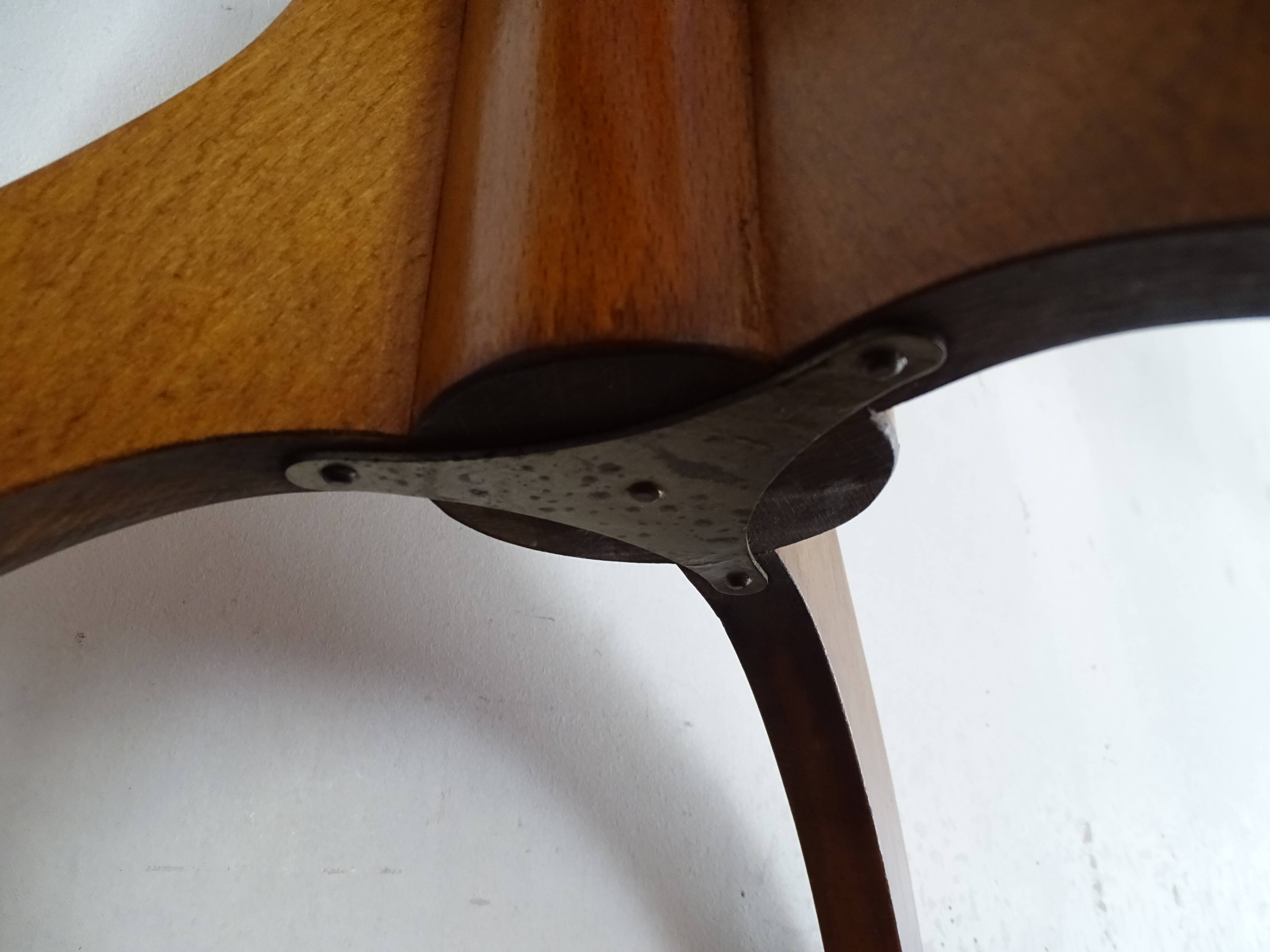 Tabouret de piano vintage années 50