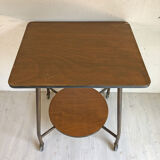 Vintage serving table 60
