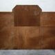 Large vintage wooden mailbox block