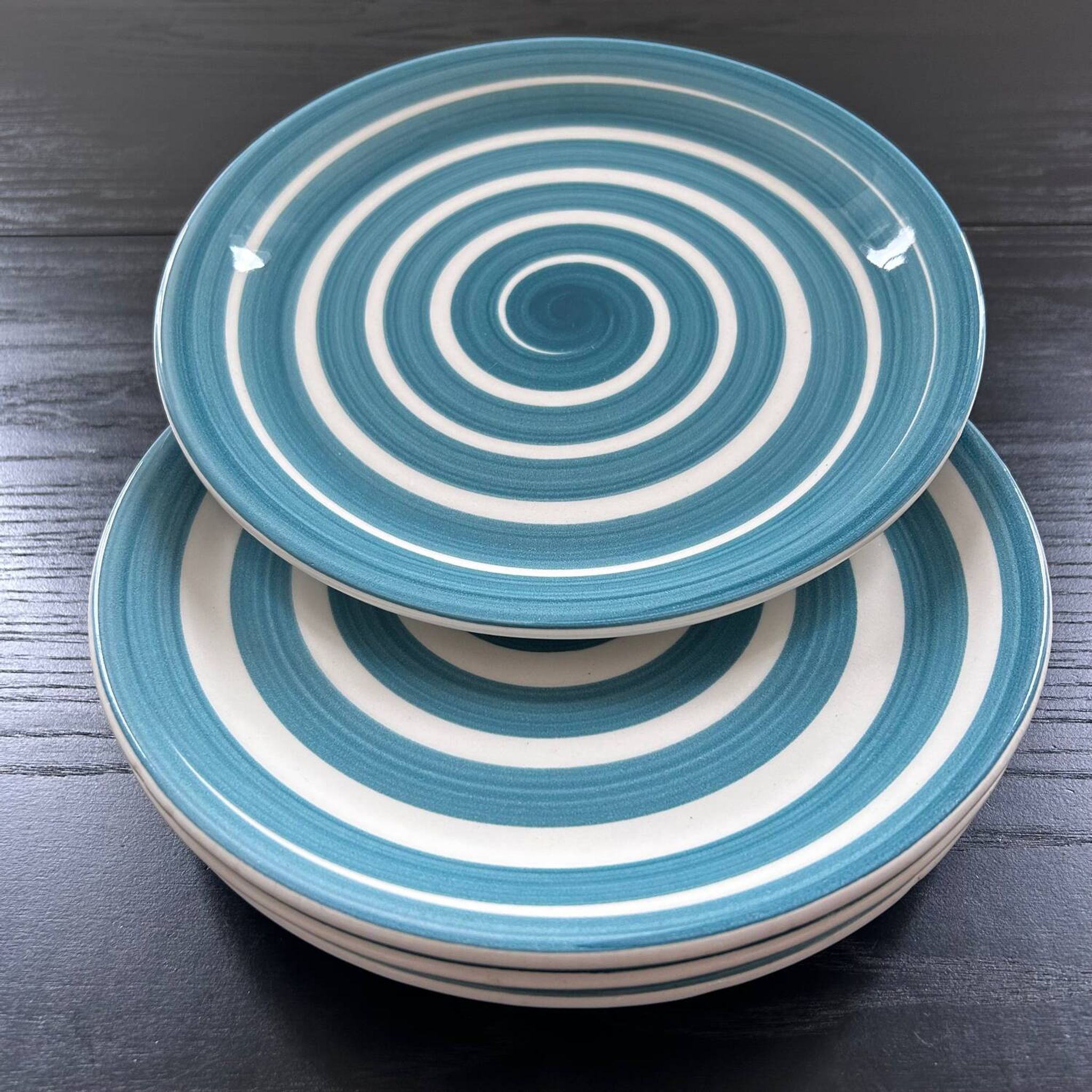 Set of 4 Italian plates