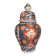 Pot with lid in Imari-style porcelain from Japan.