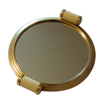 Mirror tray round year 50