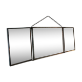 Triptych mirror rectangular 41x15cm