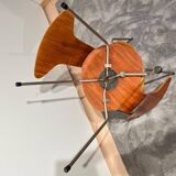 Set of Teak Desk Chairs, Denmark, 1950s