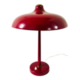 VEB Leuchtenbau - Lutz Rudolph - Glossy Red mushroom Desk lamp