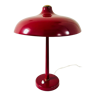 Lampe de bureau champignon rouge VEB Leuchtenbau - Lutz Rudolph