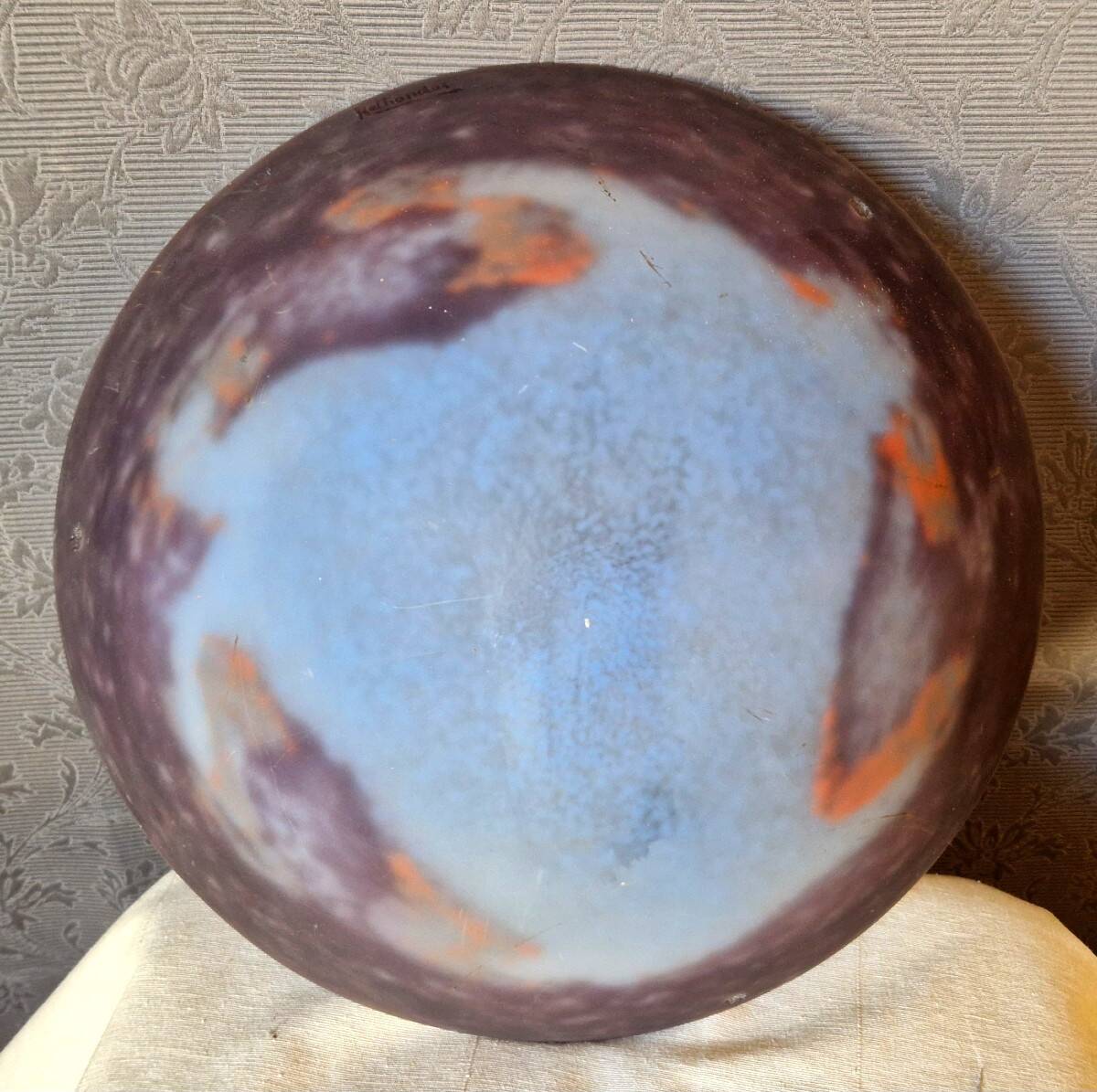 Art Deco Chandelier Basin – Signed RETHONDES (Circa 1930)