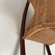 Rocking chair en rotin