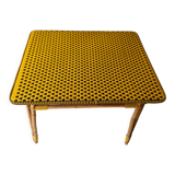 Table rotin vintage