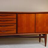 Scandinavian teak sideboard 1960 1970 Denmark