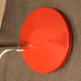 Aluminor desk lamp red 70's